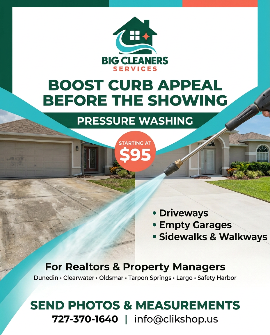 Pressure washing
